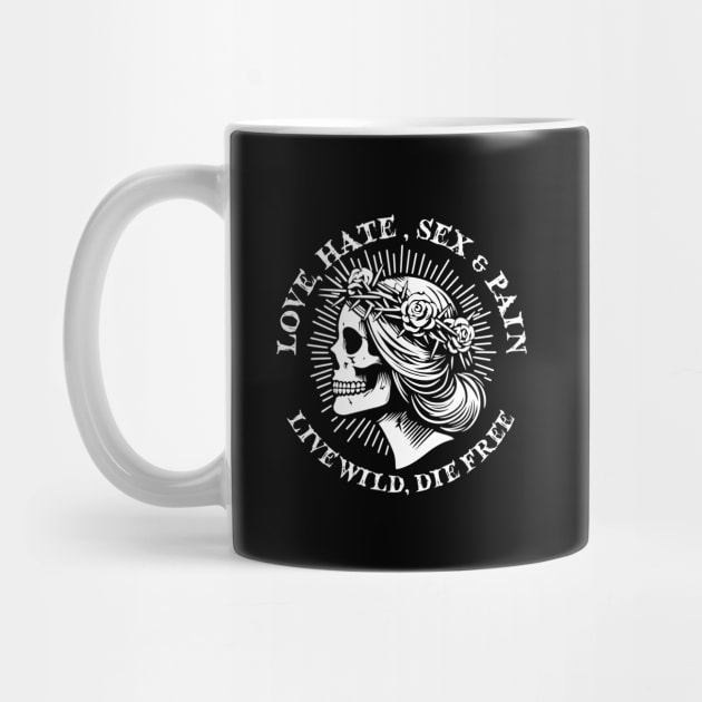 Love, Hate, Sex & Pain by artslaves